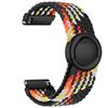 Issinlky 19mm Nylon Braided band for Veryfitpro ID205L, Elastic Round Buckle Strap for GRV FC1 IDW15 ID205S ID205G ID215G ID216 ID205L YM205L BV205L TE021 SW020 SW021 SW023 view 1