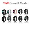 Issinlky 19mm Nylon Braided band for Veryfitpro ID205L, Elastic Round Buckle Strap for GRV FC1 IDW15 ID205S ID205G ID215G ID216 ID205L YM205L BV205L TE021 SW020 SW021 SW023 view 3