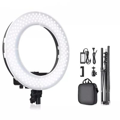 LED Light 14 Inch Dimmable Ringlight with Tripod Phone Holder for Studio Lamp Photography Photo Makeup