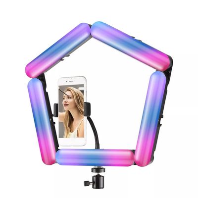 Foldable Splicing 5-Panel LED RGB Video Light Professional Photography Fill Light Set for Video Photography Lamp