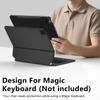 JINRAIKO Slim Magnetic Case for iPad Pro/iPad Air 11-inch (M2/M3), Ultra Thin Lightweight Carbon Fiber Texture Cover, Compatible with Magic Keyboard and Supports Apple Pencil 2 Wireless Charging view 3