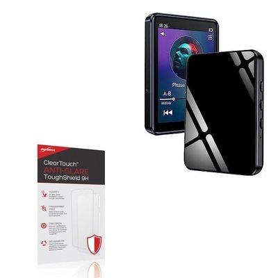 BoxWave Screen Protector Compatible With PtevSoh MP3 Player (16GB) - ClearTouch Anti-Glare ToughShield 9H (2-Pack), Anti-Glare 9H Tough Flexible Film Screen Protector