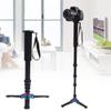 5KG Load Telescopic Aluminum Monopod Tripod, Adjustable 45 165cm, Locking Knob, 360 Degree Rotation, Portable for Camera view 2