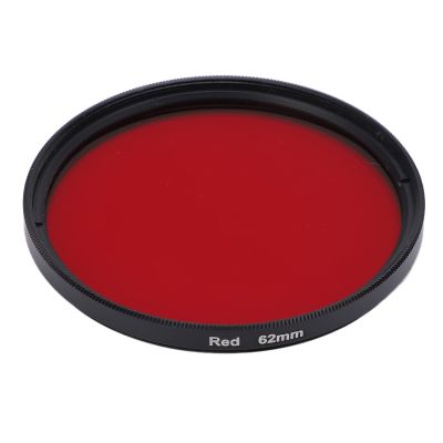 Yunir 67mm Al Red Filter, Enhancing The red Tones in The Picture, Making The Scene More Vivid and Layered with Screw Thread Installation for Lens (62mm)