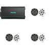 KICKER (3 Pair 45KM654 6.5" Marine Speakers with 48KMA6006 6 Ch. Marine Amp Bundle view 1