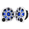 Kicker (2 Pair) 51MSS84 - MSS 8-Inch Component Premium Marine LED Speakers with 48KMA6004 4 Ch. Marine Amp Bundle view 3