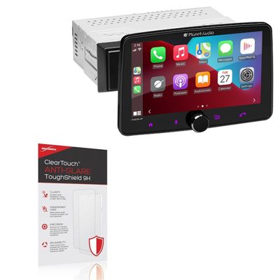BoxWave Screen Protector Compatible with Planet Audio P70CPA-PF - ClearTouch Anti-Glare ToughShield 9H (2-Pack), Anti-Glare 9H Tough Flexible Film Screen Protector
