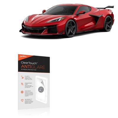 BoxWave Screen Protector Compatible with Chevrolet 2026 Corvette Display (12.7 in) - ClearTouch Anti-Glare (2-Pack), Anti-Fingerprint Matte Film Skin