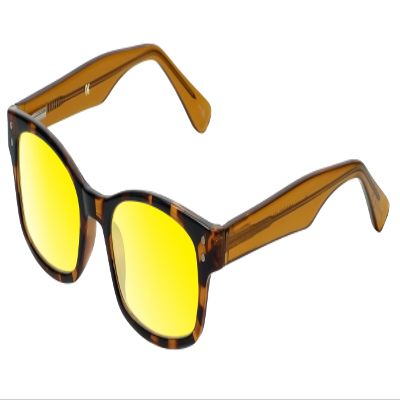 Medspex Corinne McCormack Channing Color Therapy Reading Glasses +1.25 Tortoise Havana Brown Gold Amber/Gold Yellow Womens Fluorescent Light Sensitivity Chromotherapy Chakra Healing