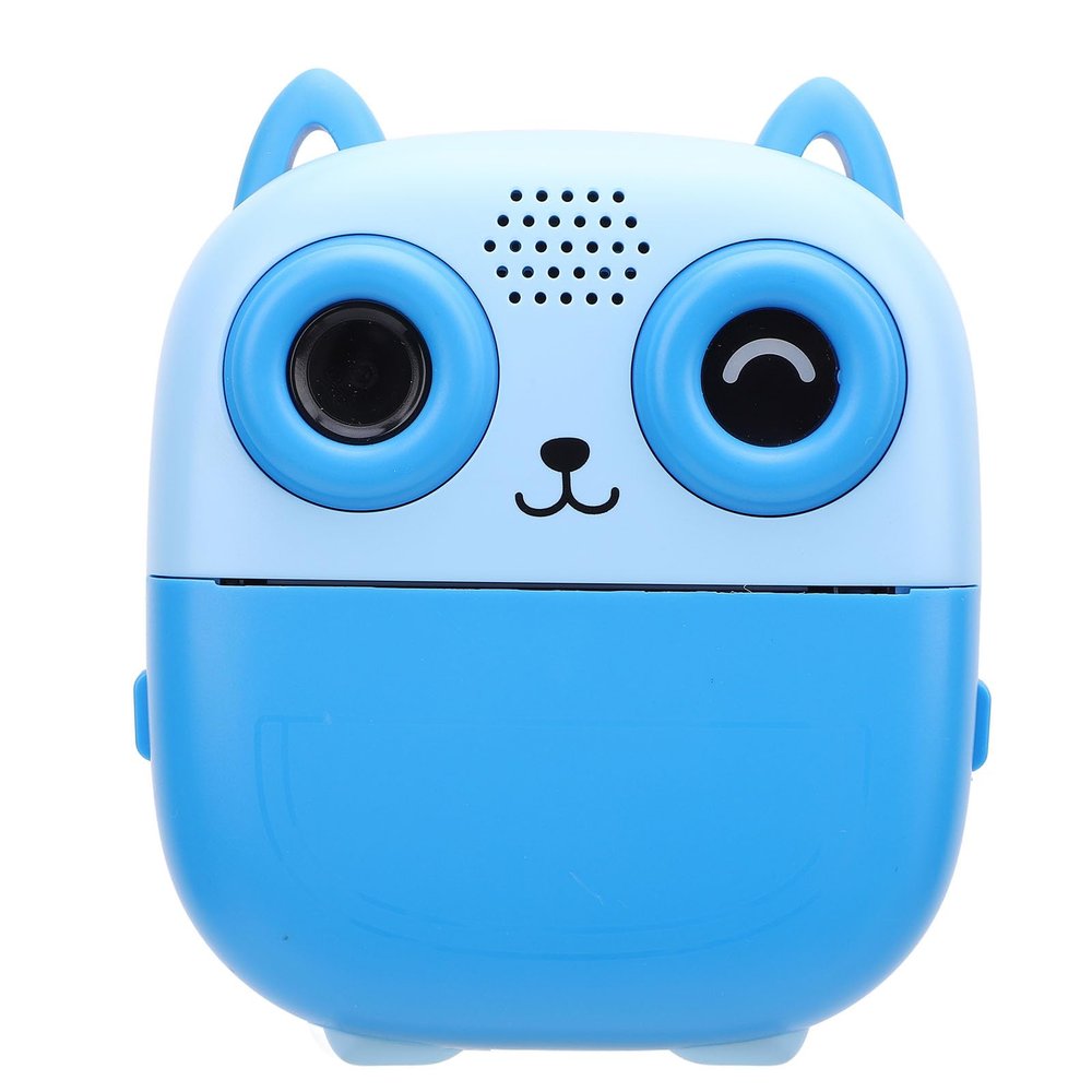 Yunir 48MP Instant Print Camera, 1080P Digital Video Camera with Thermal Printing, Dual HD Camera, 2.4 Inch Screen, Music Game Play, Selfie Mode, 6X Digital Zoom, Type C Charging (Blue)
