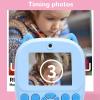 Yunir 48MP Instant Print Camera, 1080P Digital Video Camera with Thermal Printing, Dual HD Camera, 2.4 Inch Screen, Music Game Play, Selfie Mode, 6X Digital Zoom, Type C Charging (Blue) view 3