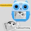 Yunir 48MP Instant Print Camera, 1080P Digital Video Camera with Thermal Printing, Dual HD Camera, 2.4 Inch Screen, Music Game Play, Selfie Mode, 6X Digital Zoom, Type C Charging (Blue) view 4