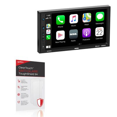 BoxWave Screen Protector Compatible with Soundstorm DD7CPA - ClearTouch Anti-Glare ToughShield 9H (2-Pack), Anti-Glare 9H Tough Flexible Film Screen Protector
