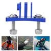 Yunir Helmet Mount, Sturdy Lightweight Helmet Fixed Mount Adapter for 7, 6, 5 with fine Workmanship, Suitable for XiaoYi, OSMO Cameras (Blue) view 2