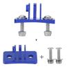 Yunir Helmet Mount, Sturdy Lightweight Helmet Fixed Mount Adapter for 7, 6, 5 with fine Workmanship, Suitable for XiaoYi, OSMO Cameras (Blue) view 3
