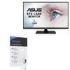 BoxWave Screen Protector Compatible With ASUS VP32UQ - ClearTouch Crystal ToughShield 9H (2-Pack), Clear 9H Tough Flexible Film Screen Protector view 1