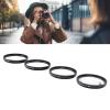 Yunir Close Up Macro Lens Filter Kit with +1, +2, +4, +10 Lenses for Photography, Optical Glass Filters, Double Threaded Construction, Protective Pouch Included for Various Subjects (77mm) view 2