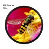 Yunir Close Up Macro Lens Filter Kit with +1, +2, +4, +10 Lenses for Photography, Optical Glass Filters, Double Threaded Construction, Protective Pouch Included for Various Subjects (77mm) view 3