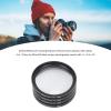 Yunir Close Up Macro Lens Filter Kit with +1, +2, +4, +10 Lenses for Photography, Optical Glass Filters, Double Threaded Construction, Protective Pouch Included for Various Subjects (77mm) view 4