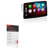 BoxWave Screen Protector Compatible with Planet Audio P90CPA - ClearTouch Anti-Glare ToughShield 9H (2-Pack), Anti-Glare 9H Tough Flexible Film Screen Protector view 1