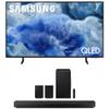 Samsung QN50Q8FAAFXZA 50 Inch Class QLED Q8F 4K Vision AI Smart TV with a HW-Q990D 11.1.4ch Soundbar with True Dolby Atmos Sound (2025) view 1