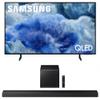 Samsung QN50Q8FAAFXZA 50 Inch Class QLED Q8F 4K Vision AI Smart TV with a HW-QS700F 3.1.2 Ch Dolby Atmos Soundbar and Subwoofer (2025)