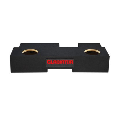 2019-2024 Gladiator Dual Sealed Sub Box Subwoofer Enclosure Speaker Box Car Audio Sub Cabnet Custom Car Audio (RED, 8")