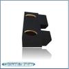 2019-2024 Gladiator Dual Sealed Sub Box Subwoofer Enclosure Speaker Box Car Audio Sub Cabnet Custom Car Audio (Black, 8") view 4