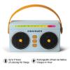 Crosley CR3050A-SB Mini Boombox Retro Portable Bluetooth Speaker with LED Lights, Sky Blue view 2