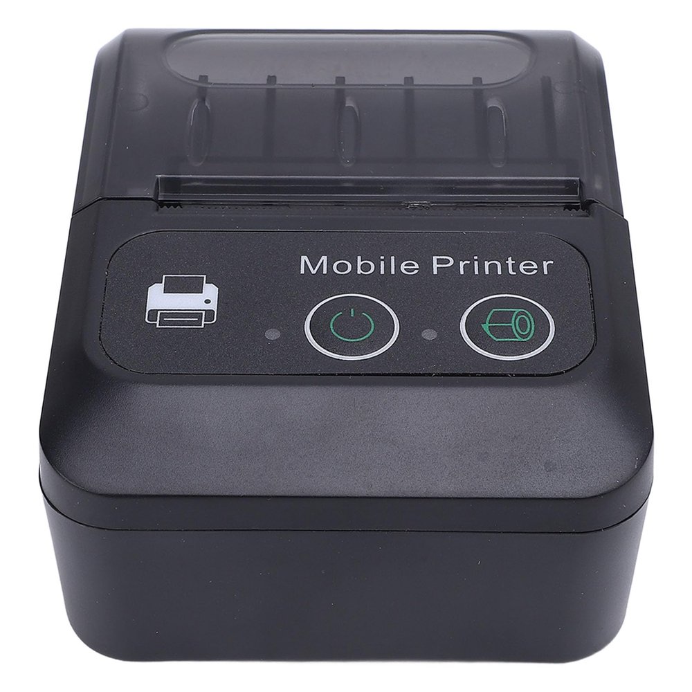 Zopsc Bluetooth Receipt Thermal Printer for Small Business, 203dpi Resolution 50 to 80mm s Print Speed, 58mm POS Receipt Printer for Clothing Industry Convenience Stores