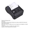 Zopsc Bluetooth Receipt Thermal Printer for Small Business, 203dpi Resolution 50 to 80mm s Print Speed, 58mm POS Receipt Printer for Clothing Industry Convenience Stores view 3