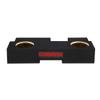 2019-2024 Gladiator Dual Sealed Sub Box Subwoofer Enclosure Speaker Box Car Audio Sub Cabnet Custom Car Audio (RED, 10") view 1