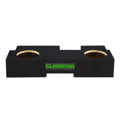 2019-2024 Gladiator Dual Sealed Sub Box Subwoofer Enclosure Speaker Box Car Audio Sub Cabnet Custom Car Audio (Green, 10")