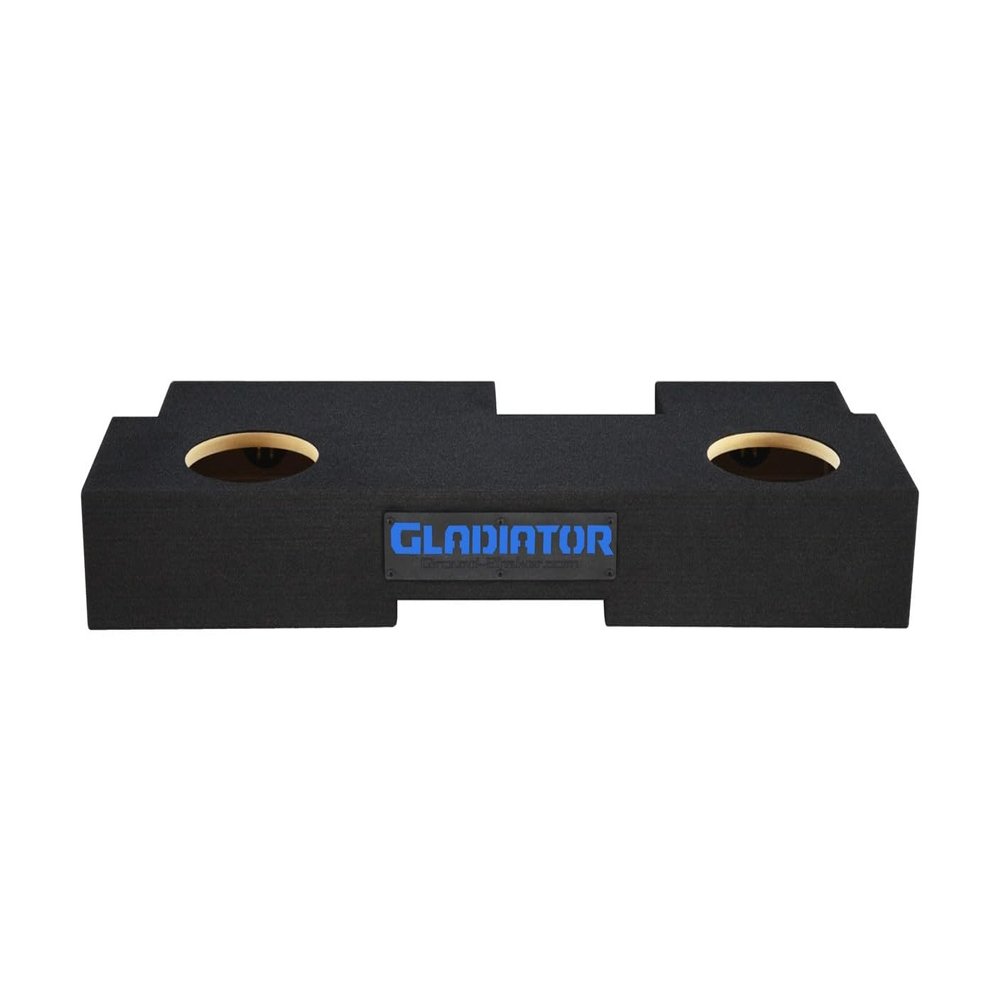 2019-2024 Gladiator Dual Sealed Sub Box Subwoofer Enclosure Speaker Box Car Audio Sub Cabnet Custom Car Audio (Blue, 8")