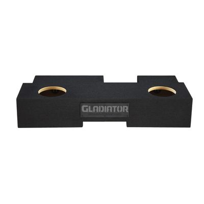 2019-2024 Gladiator Dual Sealed Sub Box Subwoofer Enclosure Speaker Box Car Audio Sub Cabnet Custom Car Audio (Grey, 8")