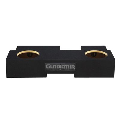 2019-2024 Gladiator Dual Sealed Sub Box Subwoofer Enclosure Speaker Box Car Audio Sub Cabnet Custom Car Audio (Grey, 12")