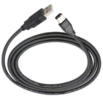 bodateng 6 Pin Male to USB 2.0 Male Adaptor Convertor Cable for Digital Cameras and Printers(4.5 Meters)