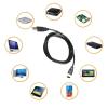 bodateng 6 Pin Male to USB 2.0 Male Adaptor Convertor Cable for Digital Cameras and Printers(4.5 Meters) view 3