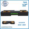 2019-2024 Gladiator Dual Sealed Sub Box Subwoofer Enclosure Speaker Box Car Audio Sub Cabnet Custom Car Audio (Green, 12" TW3) view 2