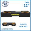 2019-2024 Gladiator Dual Sealed Sub Box Subwoofer Enclosure Speaker Box Car Audio Sub Cabnet Custom Car Audio (Yellow, 12" TW3) view 2