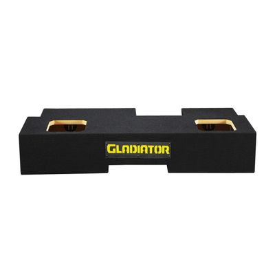 2019-2024 Gladiator Dual Sealed Sub Box Subwoofer Enclosure Speaker Box Car Audio Sub Cabnet Custom Car Audio (Yellow, 8" Solo BARIC)