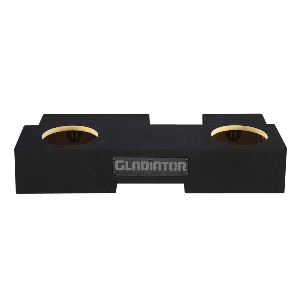 2019-2024 Gladiator Dual Sealed Sub Box Subwoofer Enclosure Speaker Box Car Audio Sub Cabnet Custom Car Audio (Grey, 12" TW3)