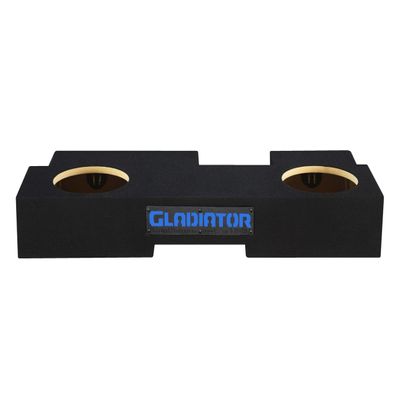 2019-2024 Gladiator Dual Sealed Sub Box Subwoofer Enclosure Speaker Box Car Audio Sub Cabnet Custom Car Audio (Blue, 10" TW3)