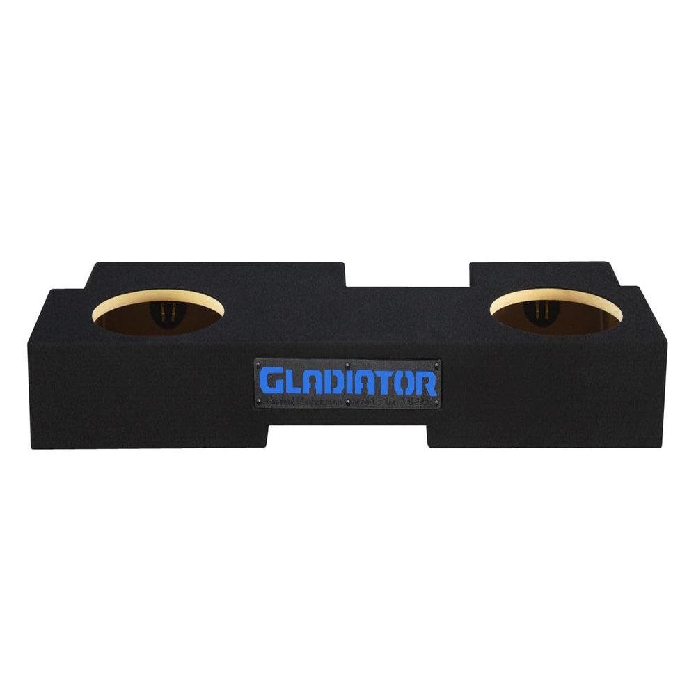 2019-2024 Gladiator Dual Sealed Sub Box Subwoofer Enclosure Speaker Box Car Audio Sub Cabnet Custom Car Audio (Blue, 10" TW3)