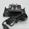 3dB 4X Out - Distribution Amplifier UHF/VHF/FM - Signal Booster (4 Way Splitter) view 3