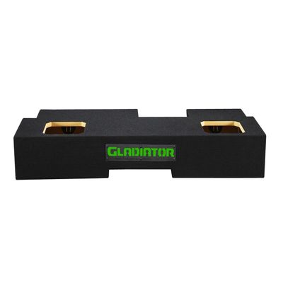 2019-2024 Gladiator Dual Sealed Sub Box Subwoofer Enclosure Speaker Box Car Audio Sub Cabnet Custom Car Audio (Green, 8" Solo BARIC)