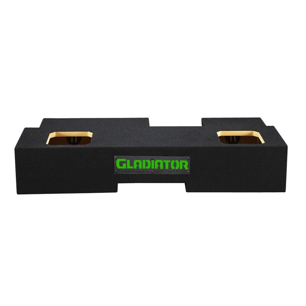 2019-2024 Gladiator Dual Sealed Sub Box Subwoofer Enclosure Speaker Box Car Audio Sub Cabnet Custom Car Audio (Green, 8" Solo BARIC)