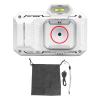 65MP 4K HD Digital Camera with 18X Digital Zoom, 2.88 Inch LCD Screen, Autofocus, Anti Shake for Vlogging, Photography and Recording Life Moments (White) view 1