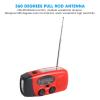 Diyeeni Solar Hand Crank Emergency Radio with NOAA Weather Alert, LED Light, Solar AM FM Radio Phone Charger, Designed 360 Pull Rod Antenna for High Sensitivity view 3