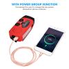 Diyeeni Solar Hand Crank Emergency Radio with NOAA Weather Alert, LED Light, Solar AM FM Radio Phone Charger, Designed 360 Pull Rod Antenna for High Sensitivity view 4